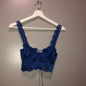 ASOS blue bralette